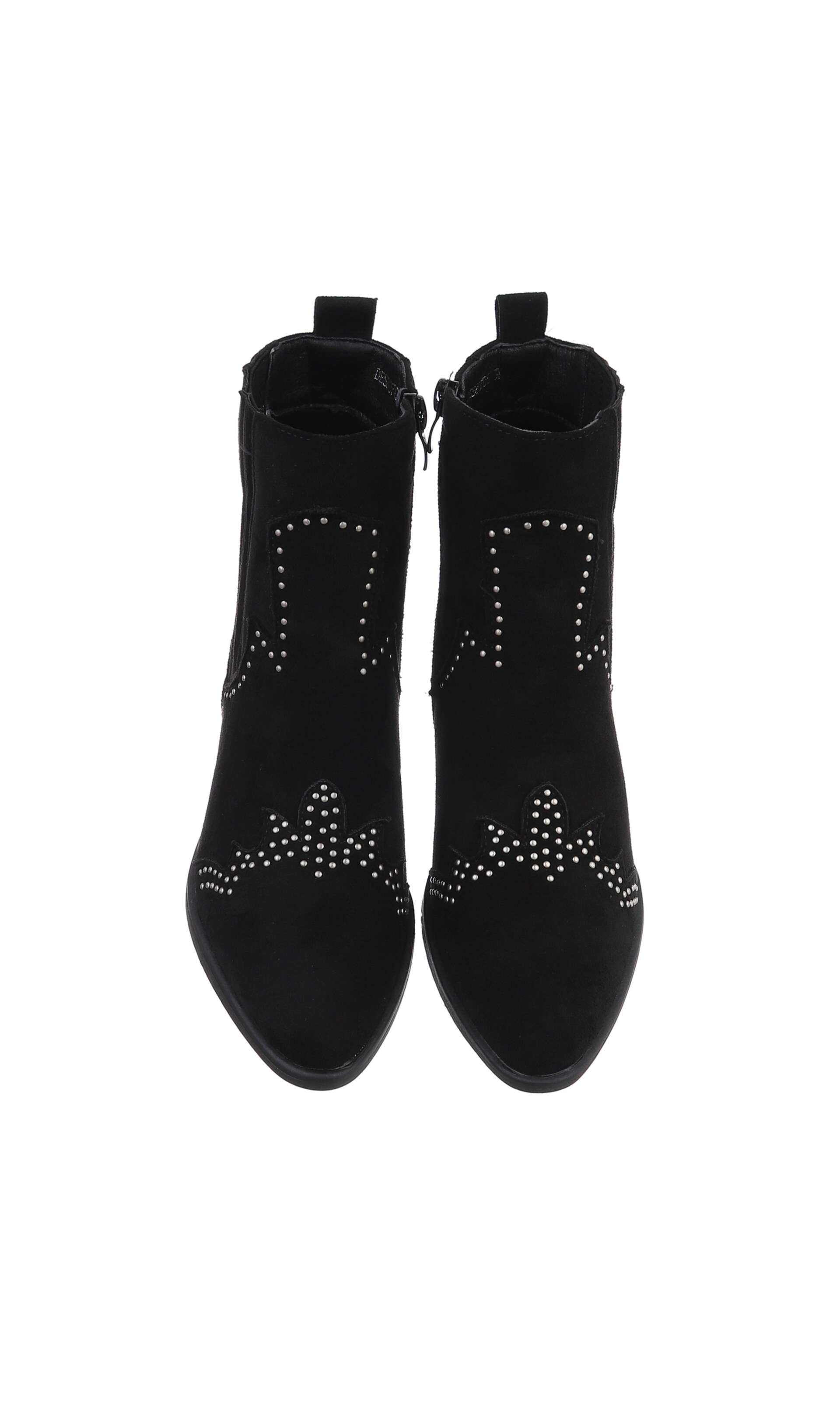 Ital-Design Boots in Schwarz