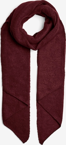 Sciarpa 'PCPyron' di PIECES in rosso: frontale