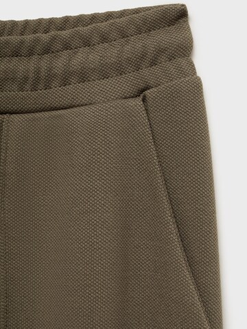 MANGO Loosefit Broek 'NIQUE' in Groen