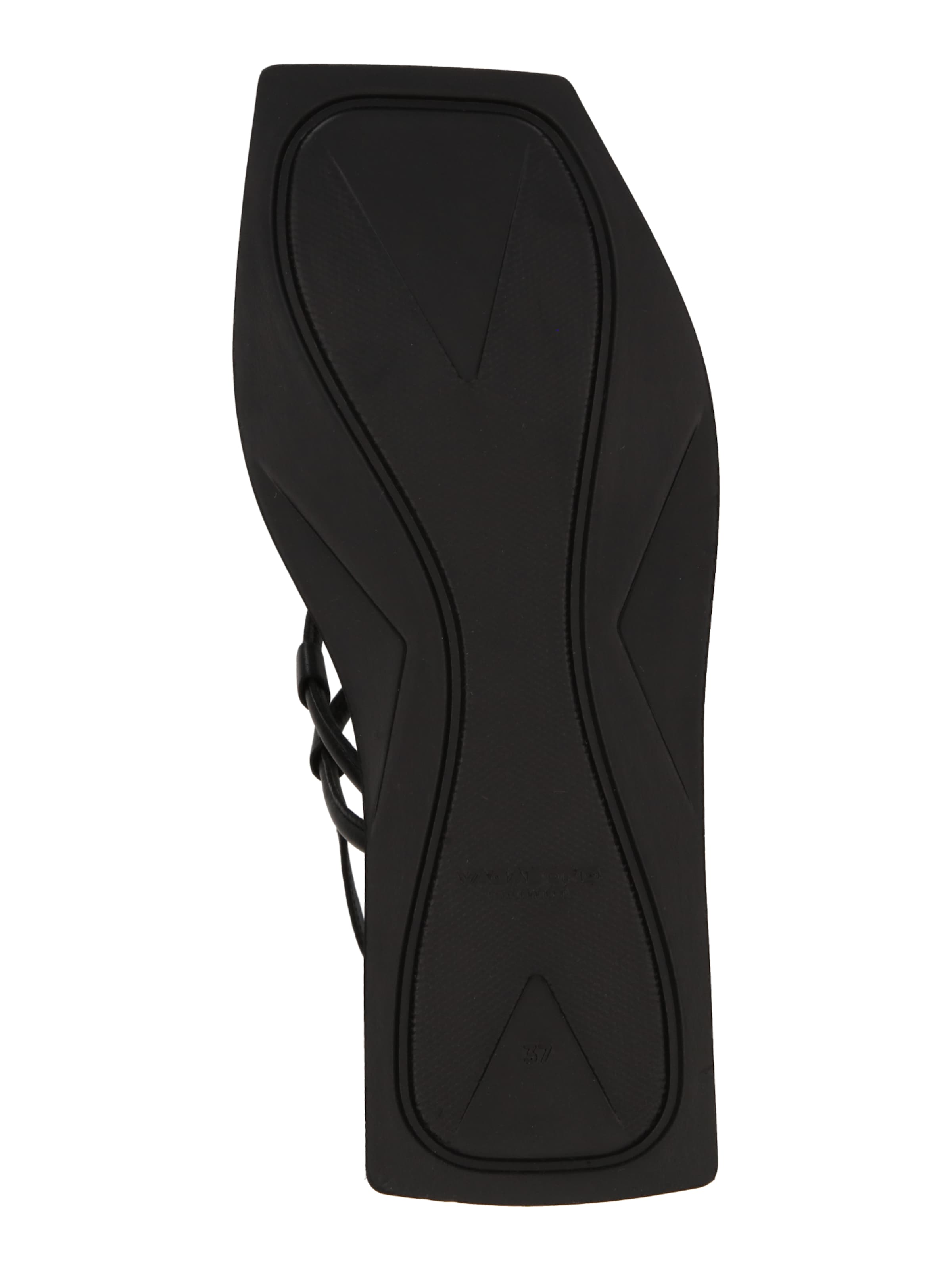 juoda VAGABOND SHOEMAKERS Sandalai 'Evy'