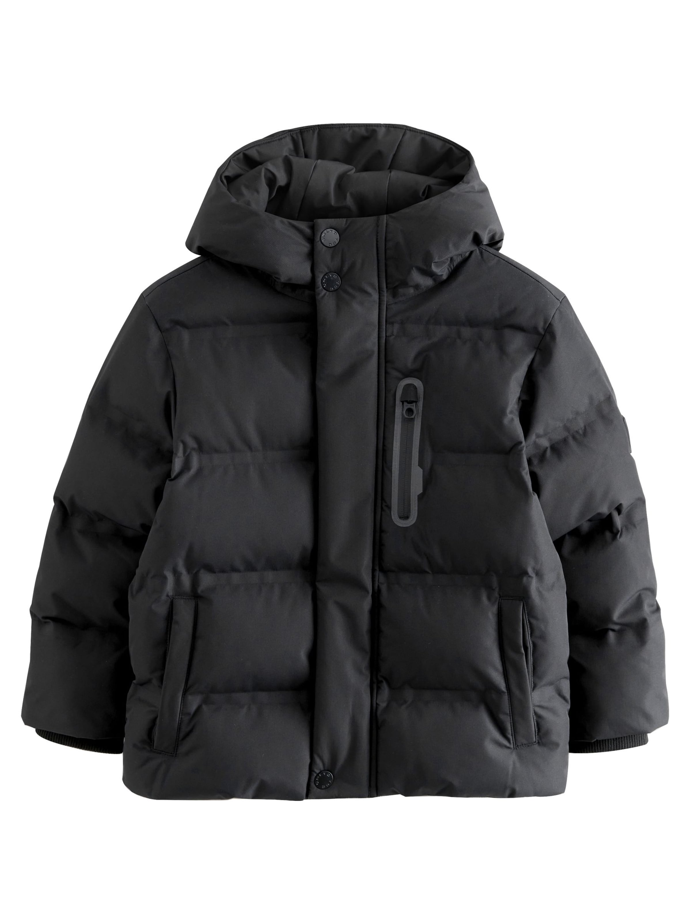 Next Övergångsjacka i svart: framsida