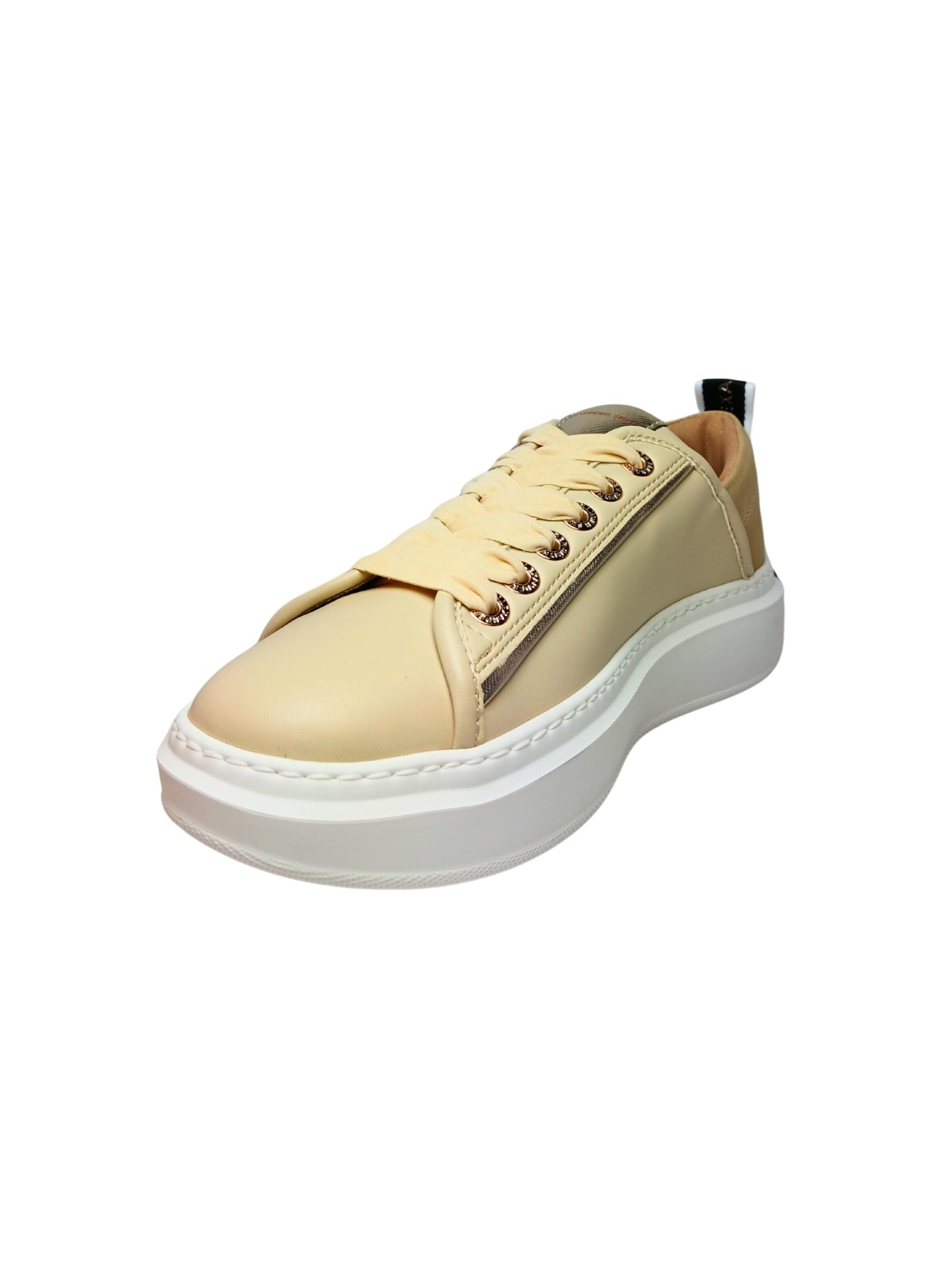 Alexander Smith Schnürschuh‌‌‌‌‌‌ in Beige: Vorderseite
