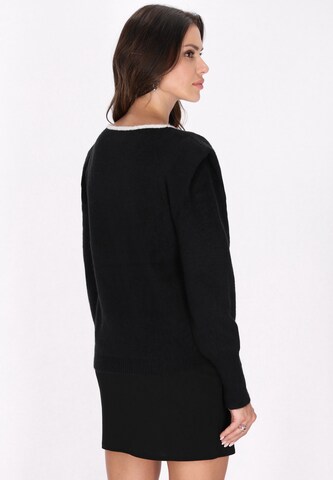 faina Pullover in Schwarz