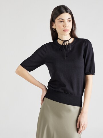 Pull-over 'SILJE' VERO MODA en noir : devant