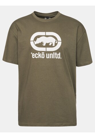 Ecko Unlimited Koszulka 'John Rhino' w kolorze zielony