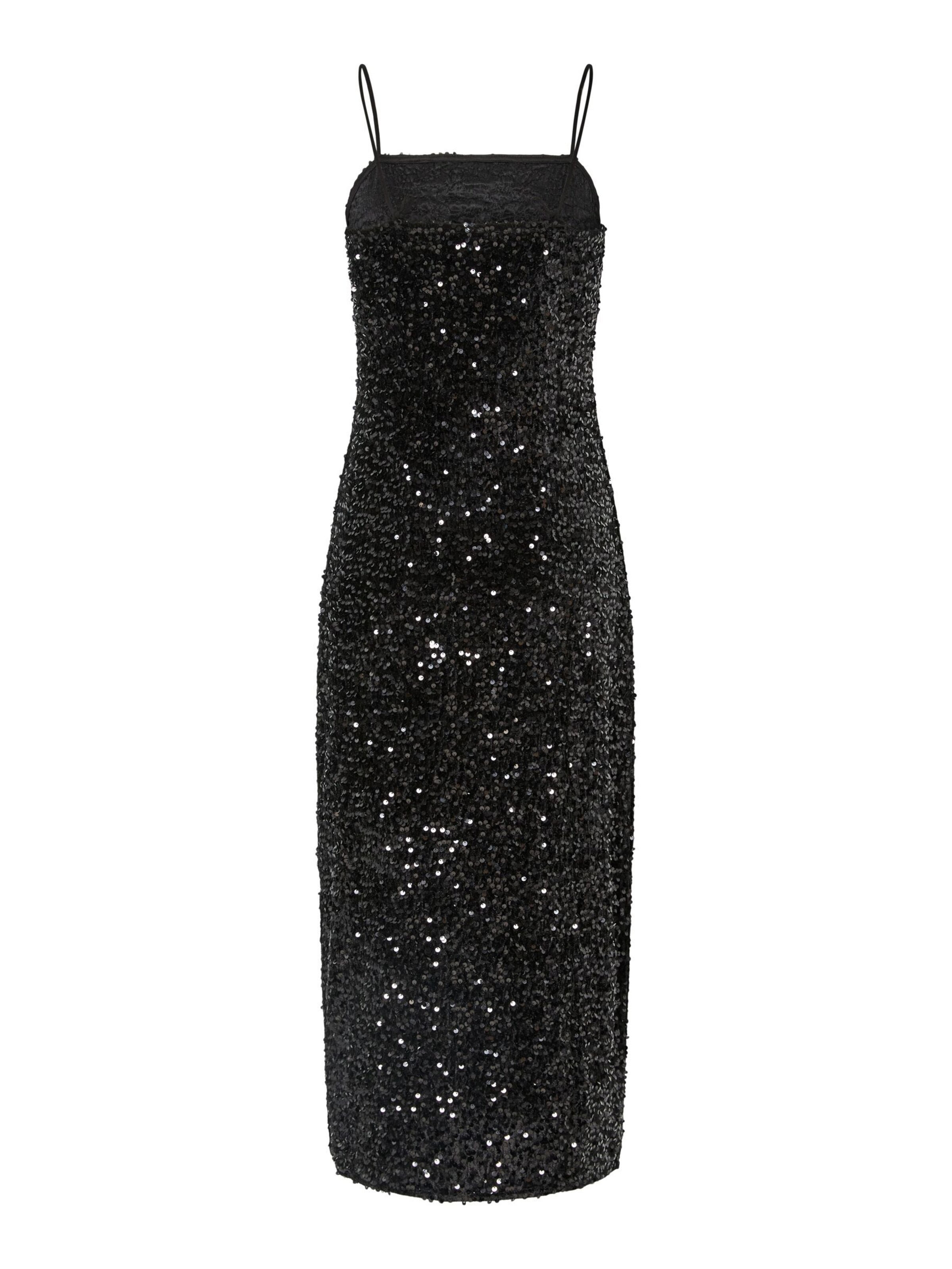 PIECES Kjole 'PCKAM' i sort