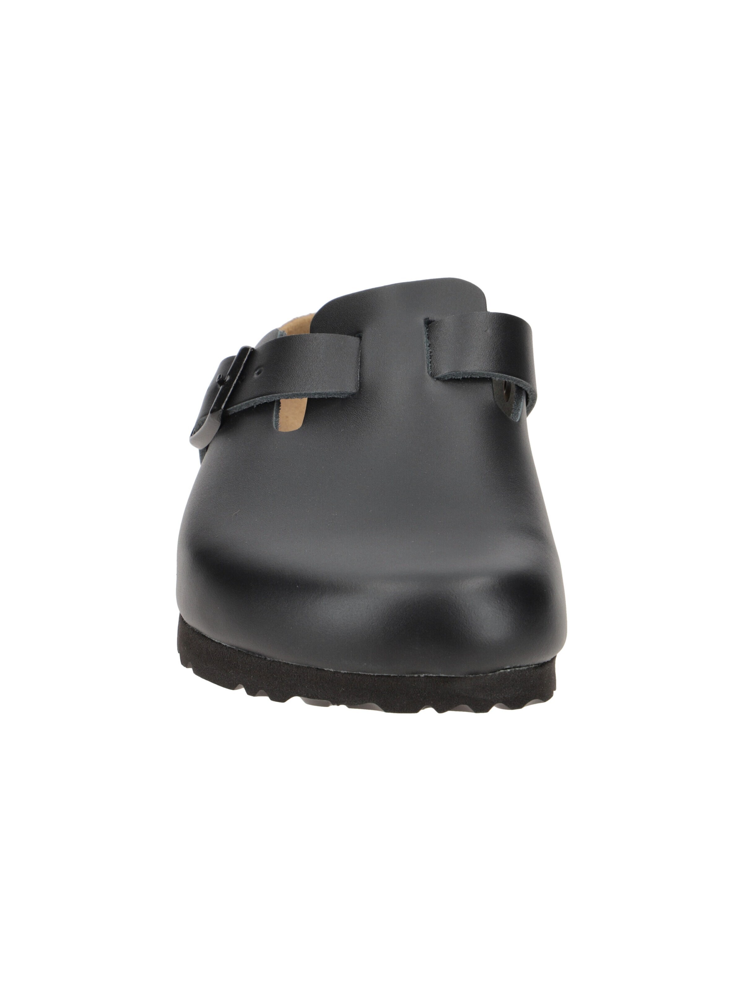 BIRKENSTOCK Pantolette 'Boston'‌‌‌‌‌‌‌‌ in Schwarz