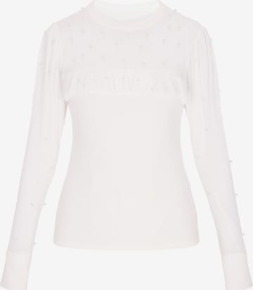 balta faina Marškinėliai 'Fashion Look': priekis