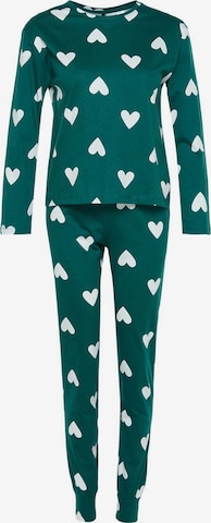 Pyjama Trendyol en vert : devant