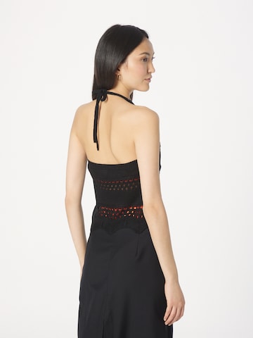 Urban Classics Knitted top in Black