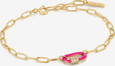 ANIA HAIE Armband in gold / fuchsia, Produktansicht