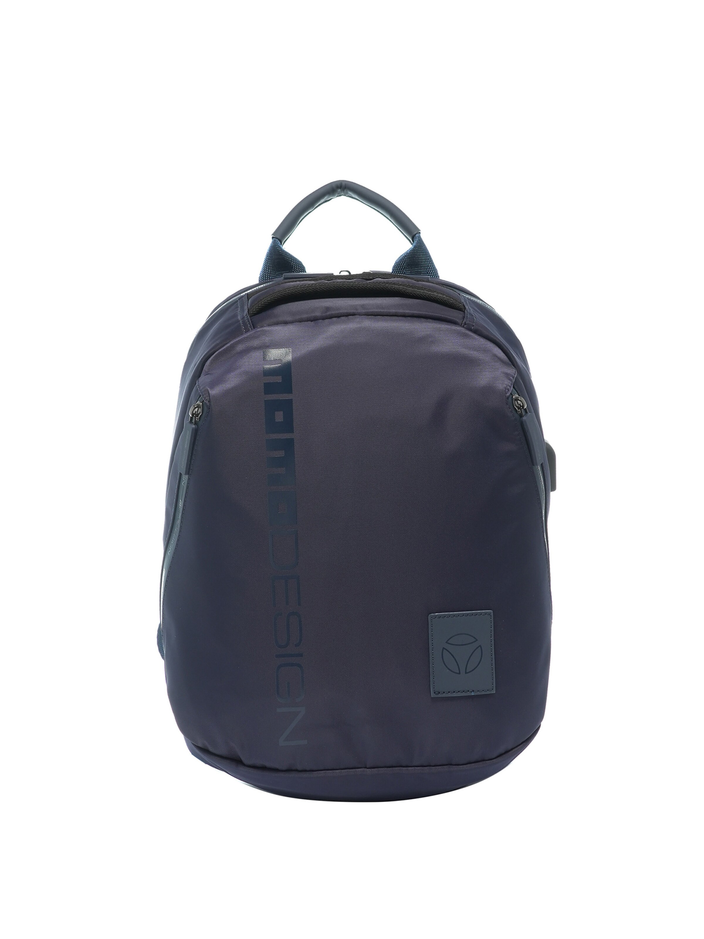 Zaino 'Zaino Momo Design Chiusura Zip Tasche Manico Nylon 29x36x16 cm' di Momo Design in blu: frontale