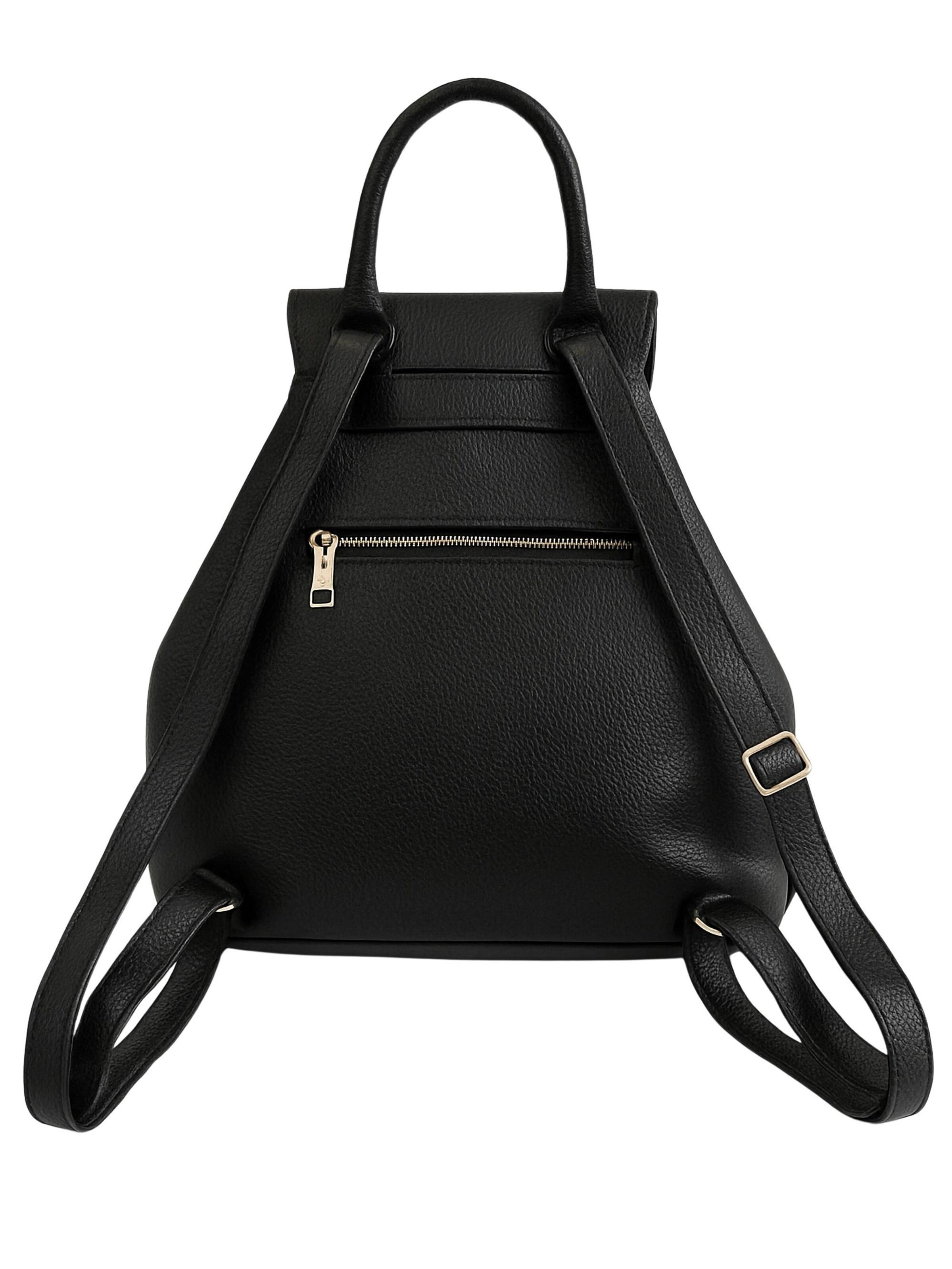COLLEZIONE ALESSANDRO Backpack 'Chicaletta' in Black