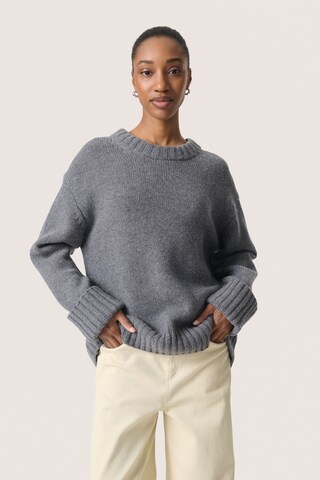 SOAKED IN LUXURY - Pullover em cinzento: frente