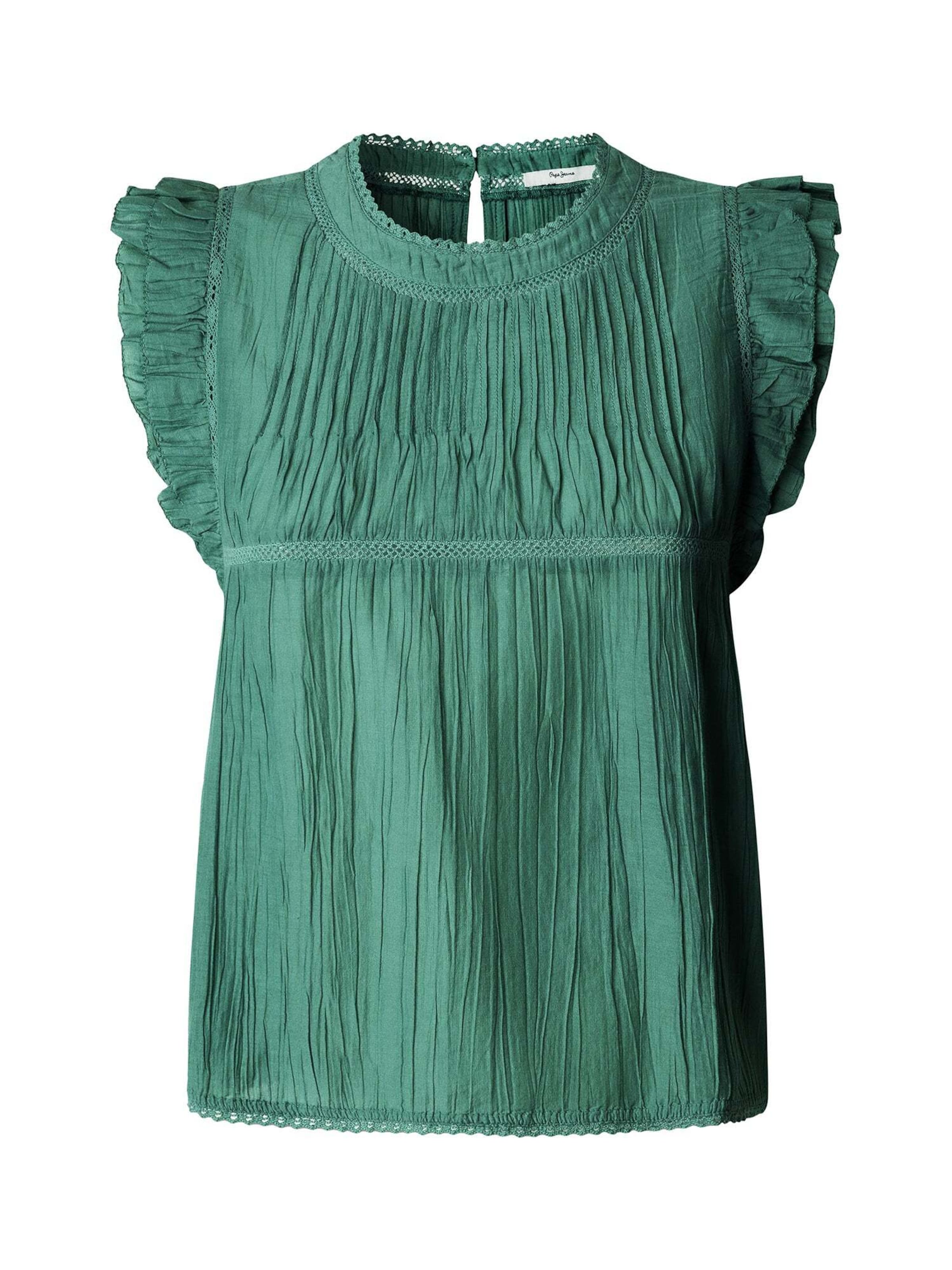Pepe Jeans Blouse 'DAKOTA' in Groen: voorkant