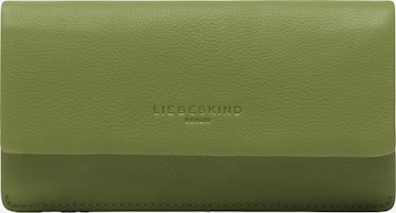 Liebeskind Berlin Portemonnee ' SLAM ' in Groen: voorkant