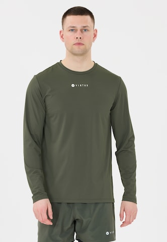 Virtus Performance shirt 'Roger V2' in Green: front