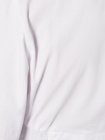 Bershka Bluzka w kolorze biały