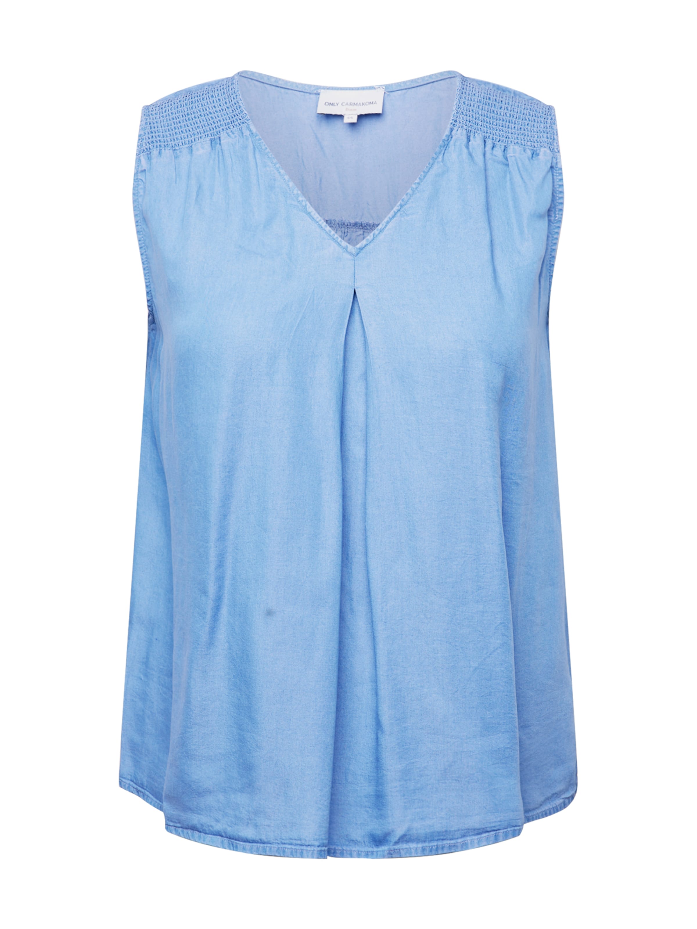 ONLY Carmakoma Top &#x27;LAURA&#x27; w kolorze niebieski: przód