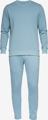 Ombre Leisure suit 'Z122' in Blue: front