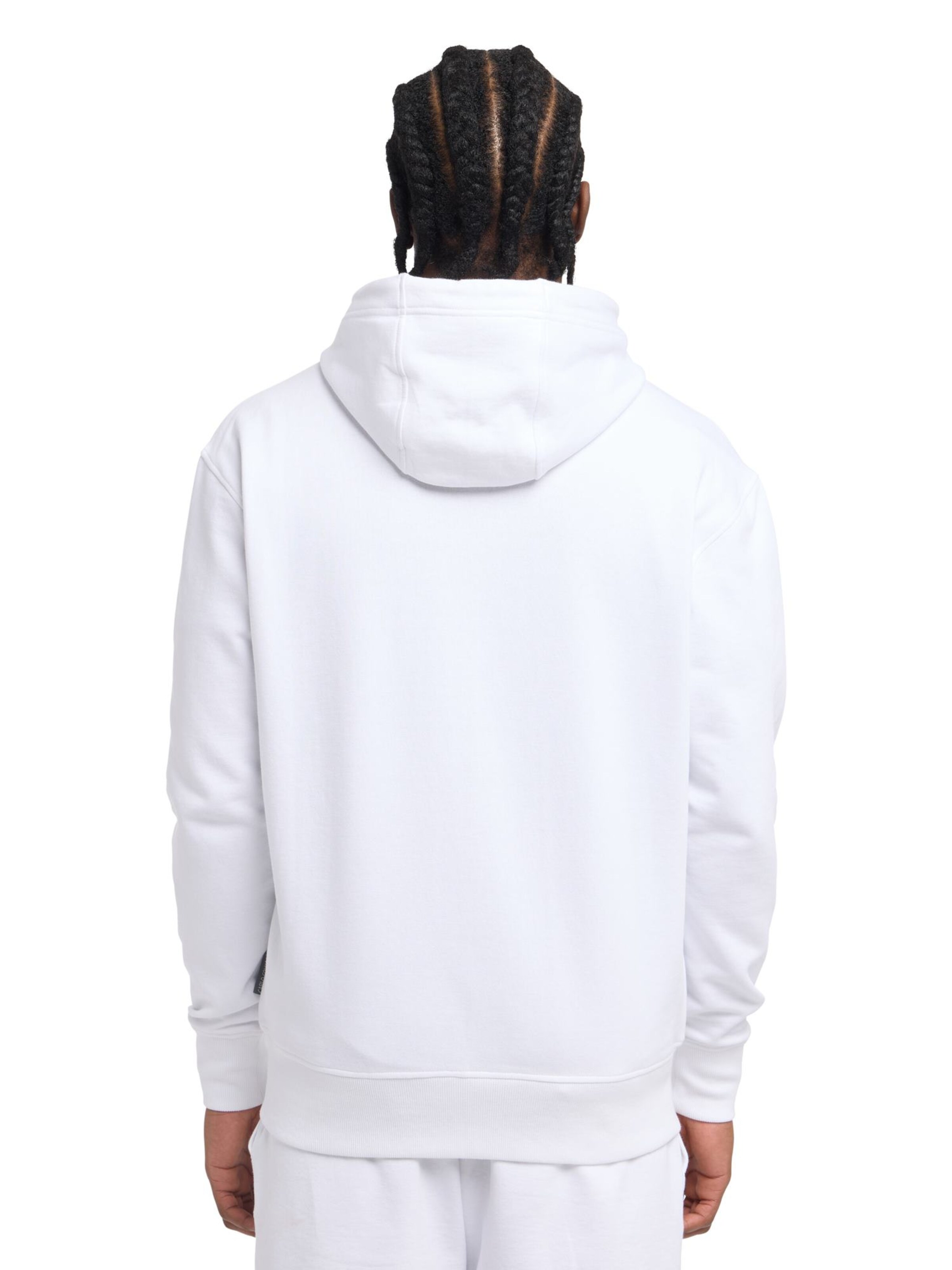 Carlo Colucci Sweat jacket 'Dender' in White