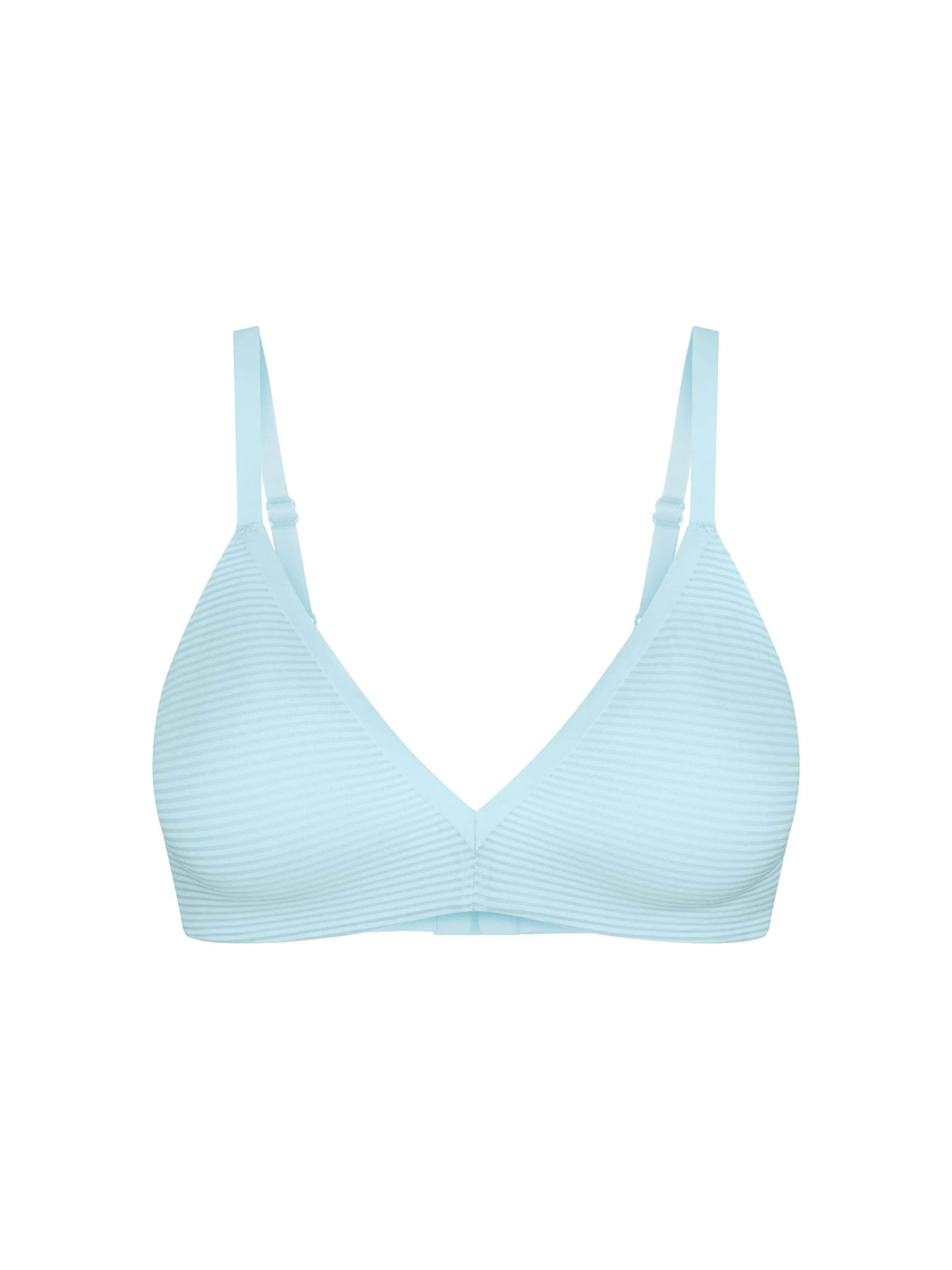 SLOGGI Push-up BH ' Blue ZERO Feel Air THE UP ' in Blauw: voorkant