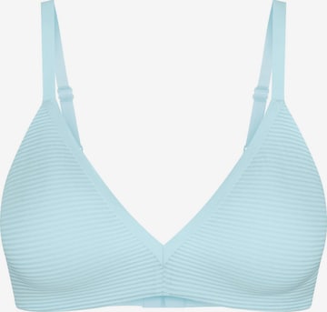 SLOGGI Push-up BH ' Blue ZERO Feel Air THE UP ' in Blauw: voorkant