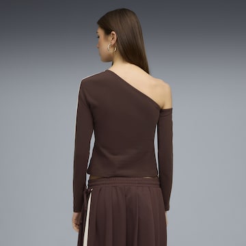 PUMA Shirt 'T7' in Braun