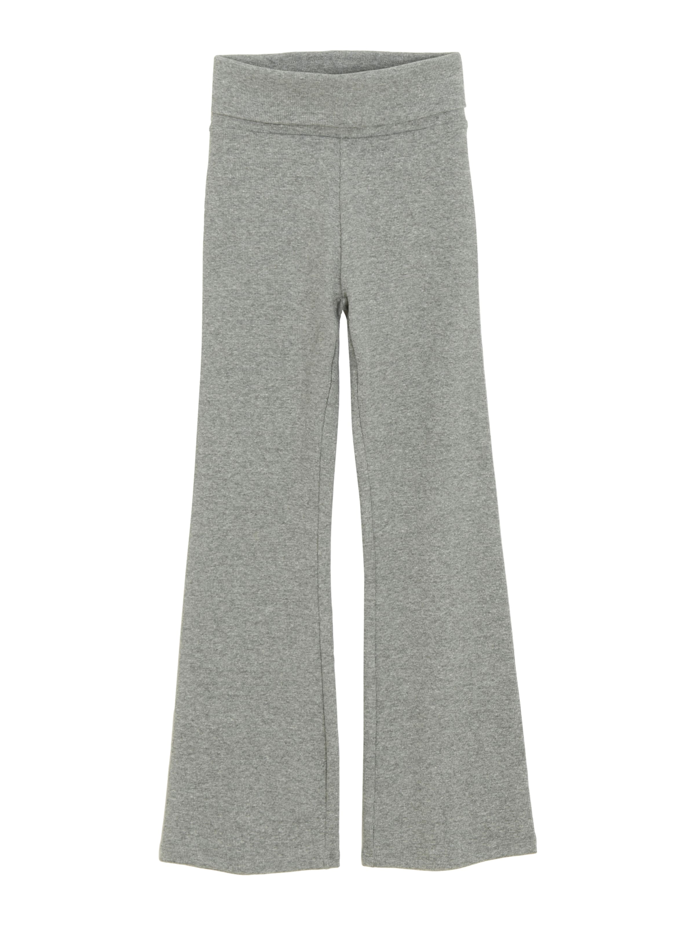 Cool Club Zvonové kalhoty Legíny – šedá: přední strana