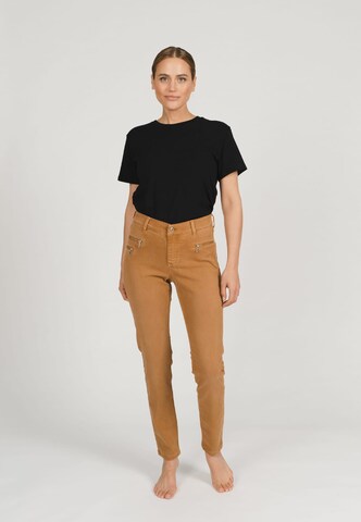 Angels Slimfit Jeans 'Malu' in Bruin