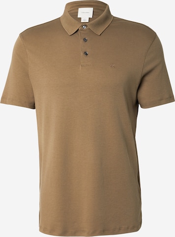 Calvin Klein Póló - barna: elől