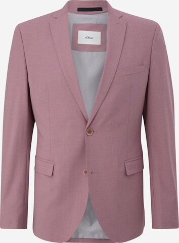 s.Oliver BLACK LABEL Slim fit Blazer in Purple: front