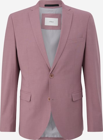 s.Oliver BLACK LABEL - Slim Fit Jaqueta em roxo: frente