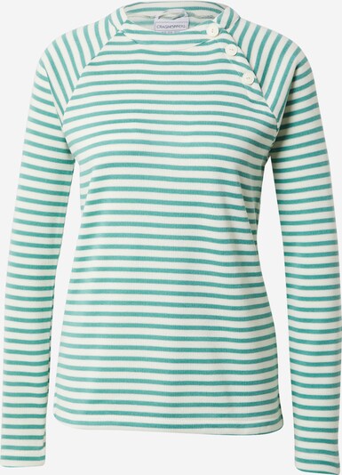 CRAGHOPPERS Pull-over de sport 'Neela' en pétrole / blanc, Vue avec produit