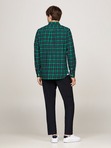 TOMMY HILFIGER Regular fit Button Up Shirt in Green