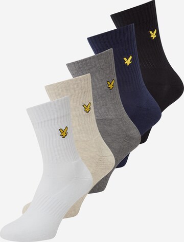 Lyle & Scott Sockor 'CAMDYN' i blå: framsida