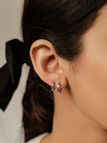 Hey Happiness - Pendientes 'Balance Duo' en plata