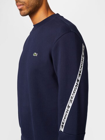 LACOSTE - Sweatshirt em azul