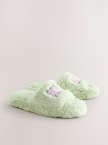 Next Slipper in Green