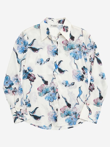 My fashion - Camisa em azul: frente