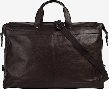 BODENSCHATZ Travel bag in Brown: front