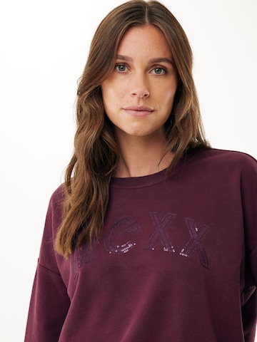 MEXX Μπλούζα φούτερ 'Oleander' σε κόκκινο