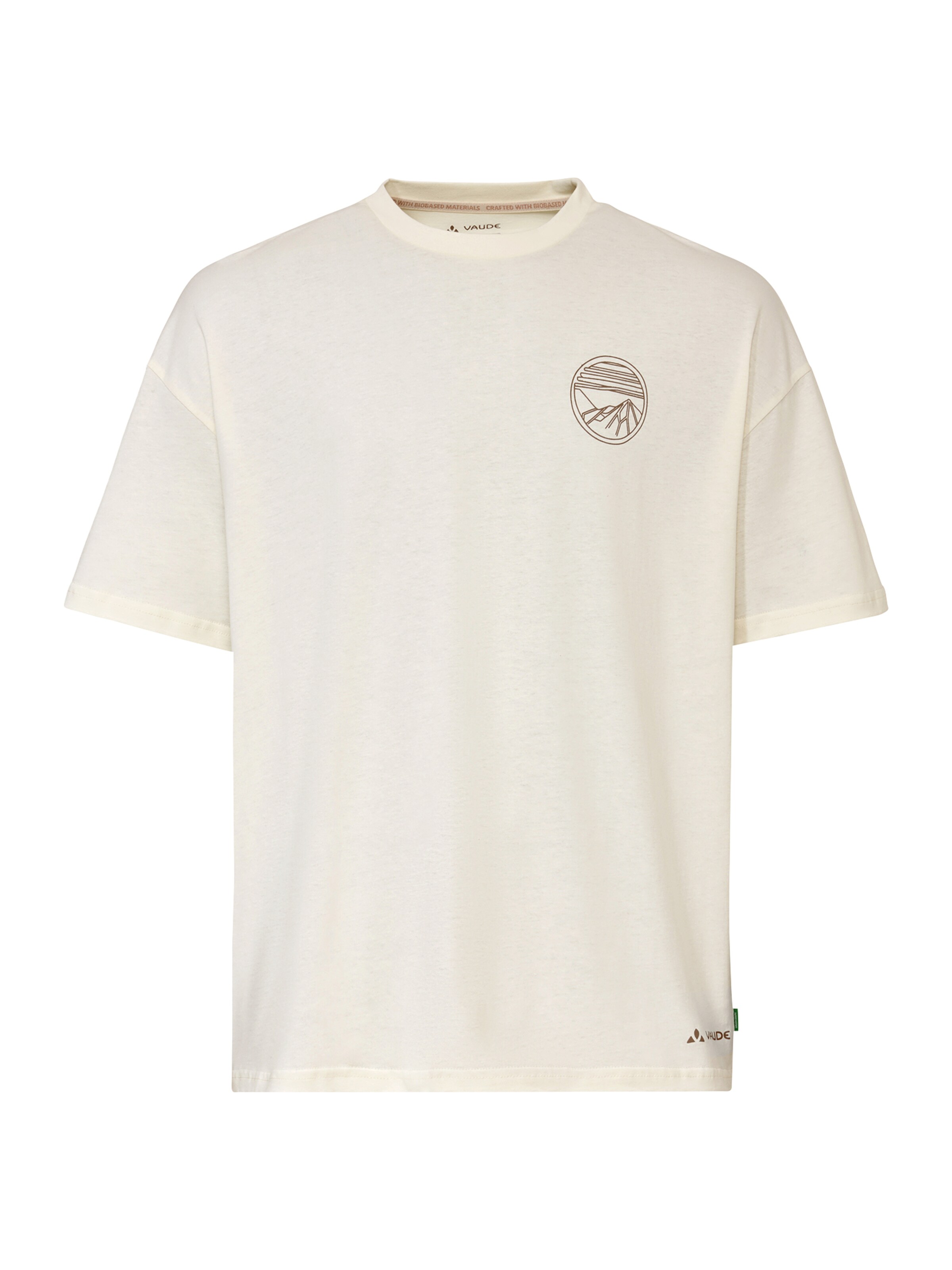 VAUDE Funktionsshirt in Weiß: Vorderseite