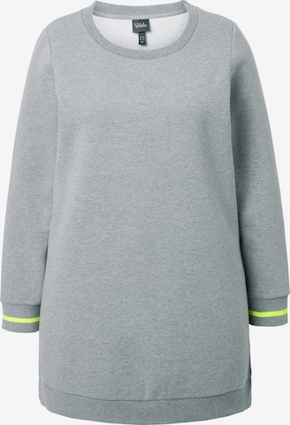 Ulla Popken Sweatshirt in Grau: Vorderseite