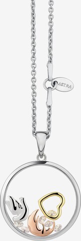 Astra Necklace 'CALM IN YOUR HEART' in Silver: front