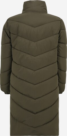 JDY Petite Zimní kabát 'NEW FINNO' – zelená