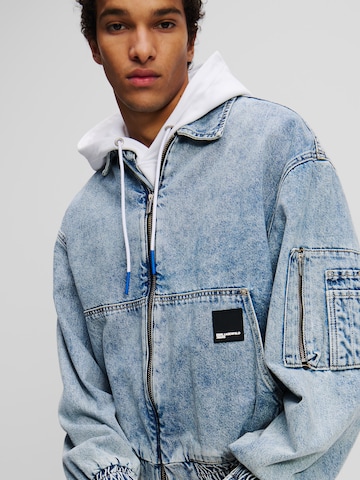 KARL LAGERFELD JEANS Övergångsjacka i blå