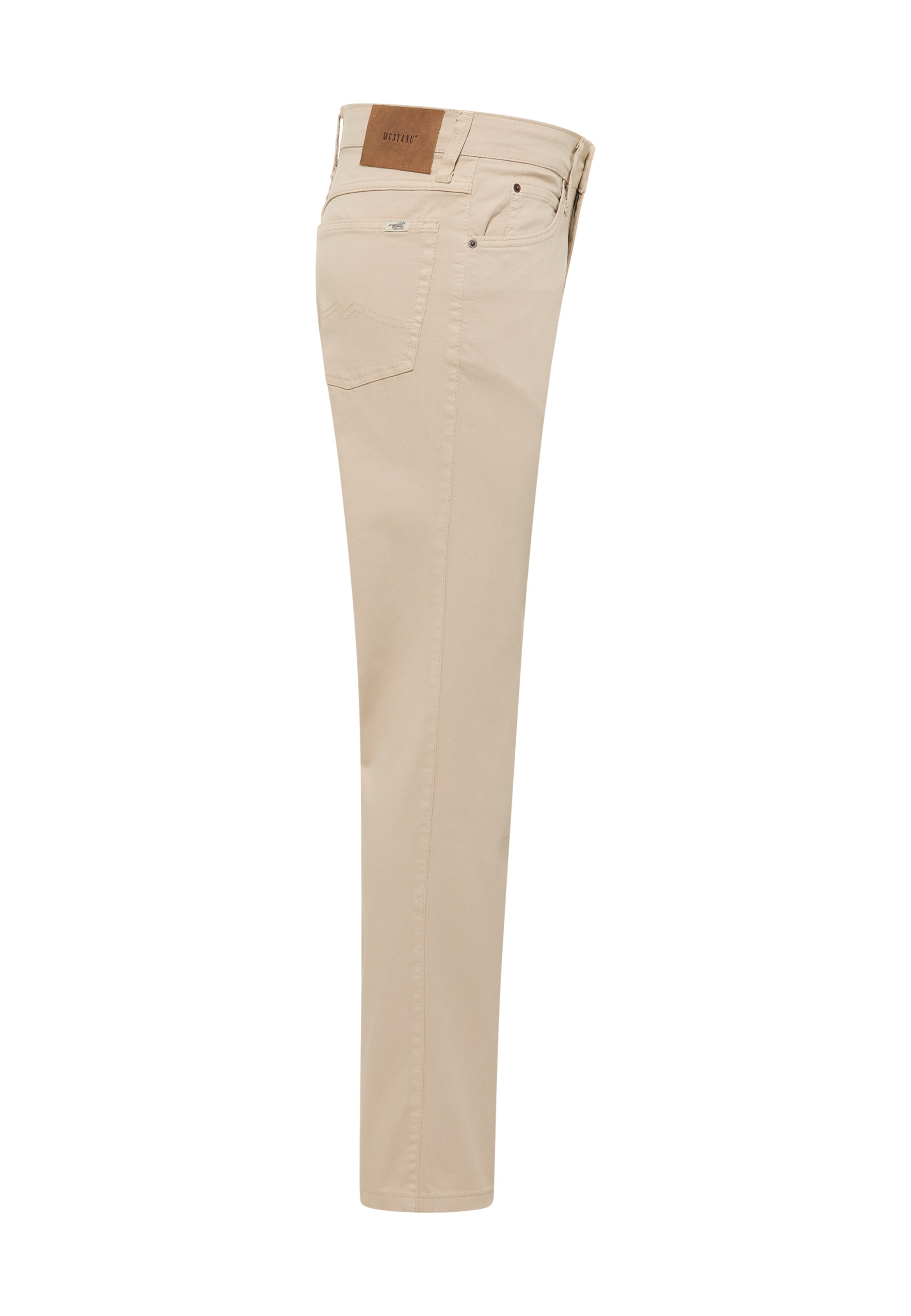 MUSTANG Slimfit Jeans 'Tramper' in Beige