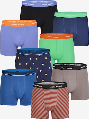 Happy Shorts - Boxers ' Base&Fun ' em mistura de cores: frente