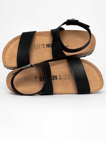 Bayton - Sandalias 'Karratha' en negro